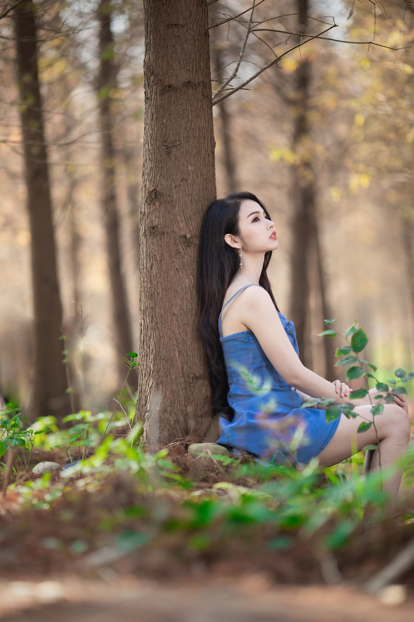 沈秋國作品  邻家女孩杨宓凌